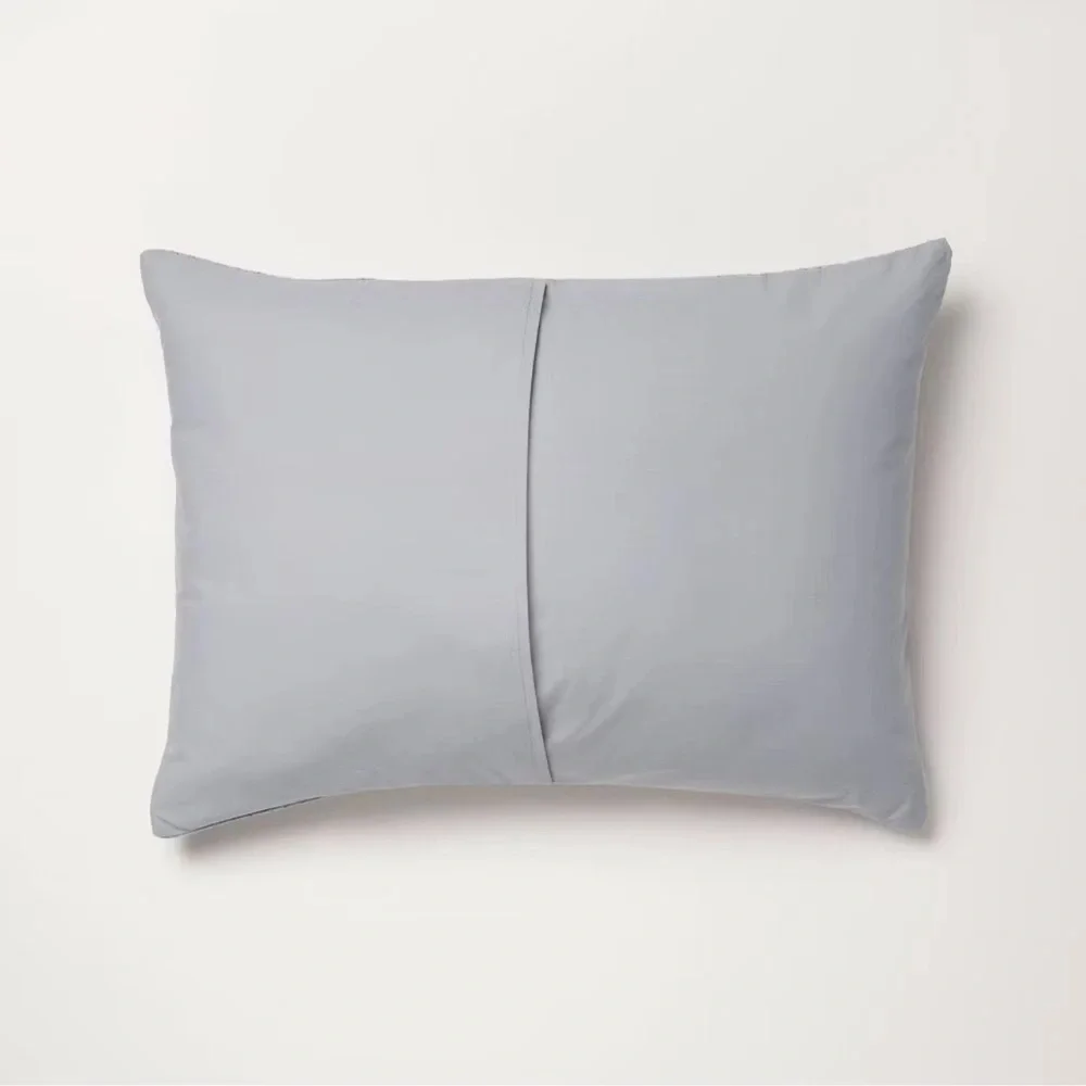 Hearth & Hand Magnolia KING Gauze Stitch Pin Dot Duvet Cover Blue NEW W/ TAGS